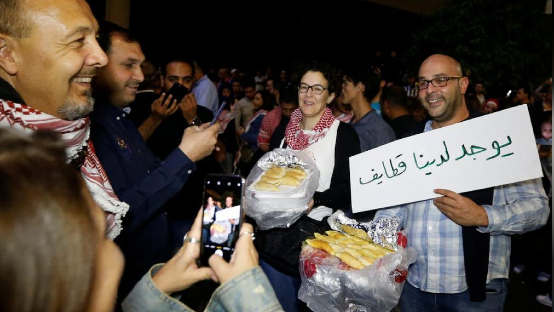 Young Jordanians taste political protest for the first time