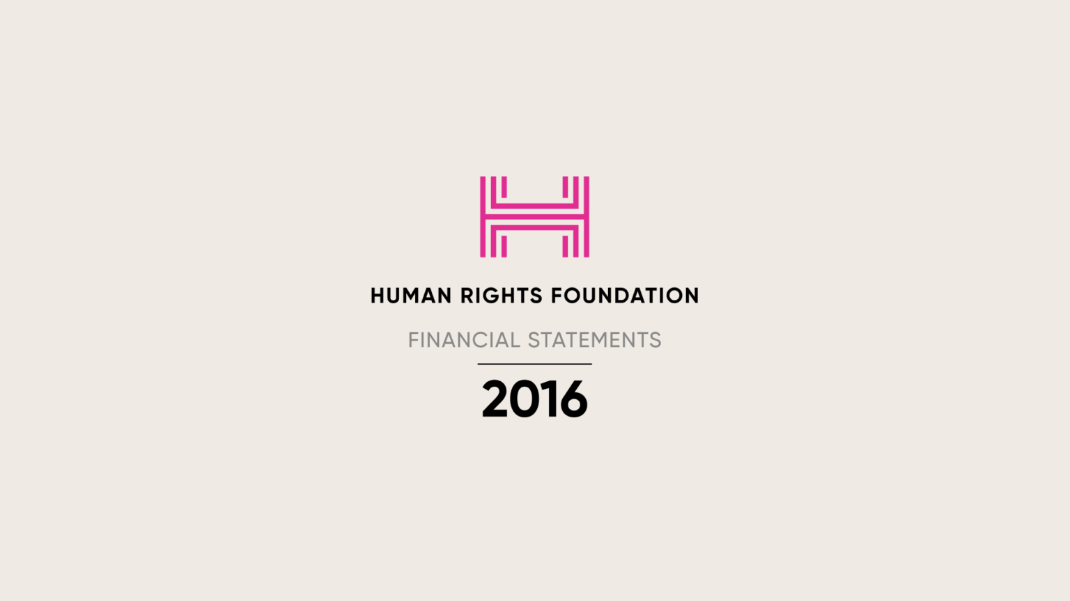 Financial Statements 2016