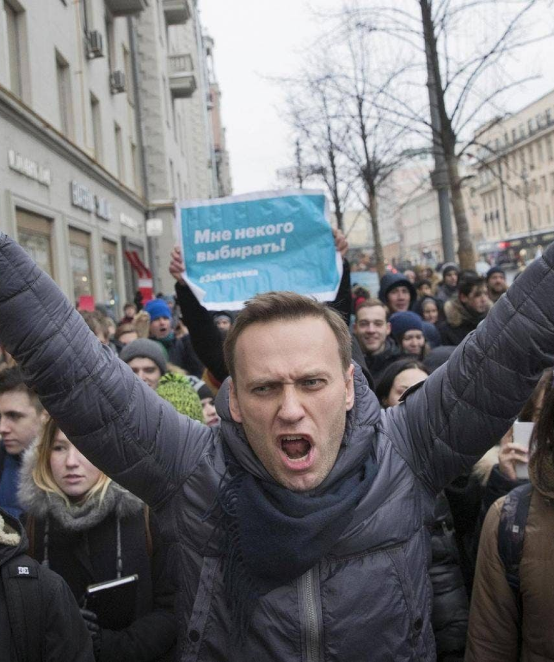 Russian opposition leader arrested ahead of presidential election