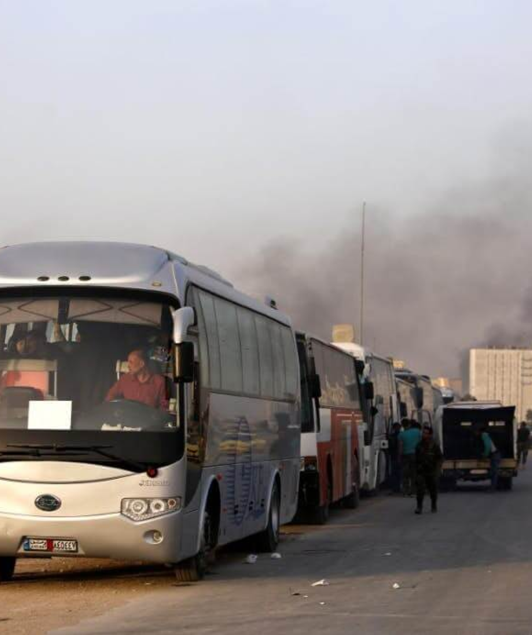 Thousands more leave Syria's Ghouta as Assad takes back control