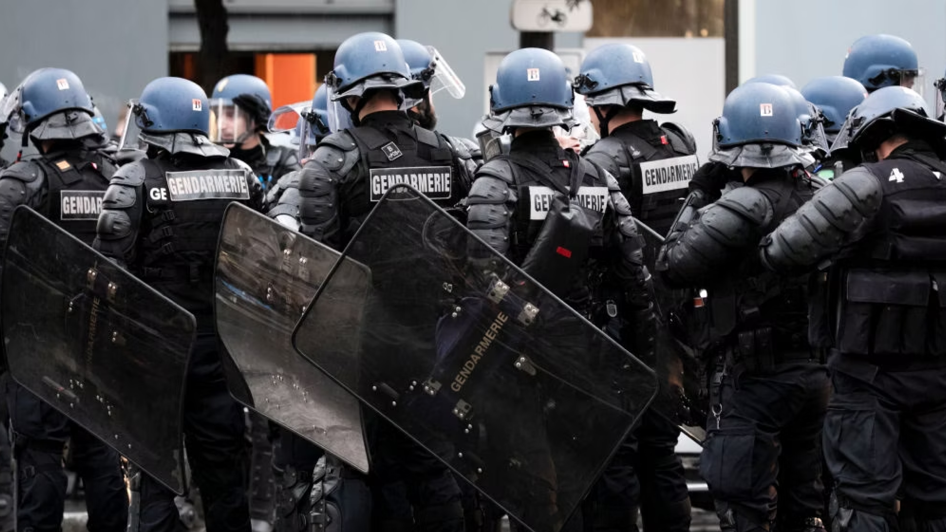 Authoritarian Qatar puts 2,000 cops and armoured cars on the streets of Paris