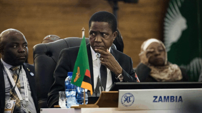 Zambian Opposition Files Motion to Impeach President Lungu