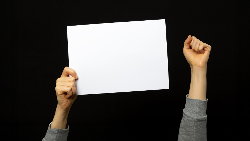 Youthquake Report - Protesters in China would raise a blank sheet of white paper to demonstrate, while remaining anonymous