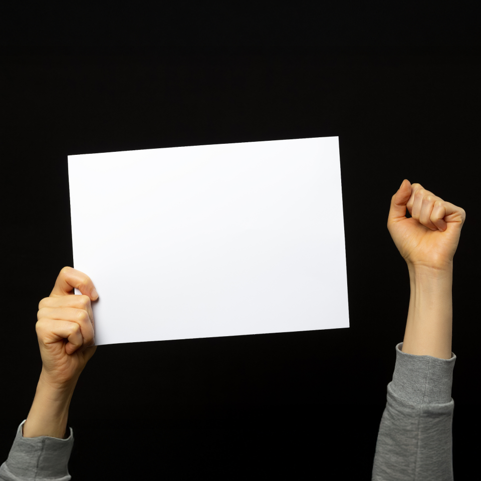 Youthquake Report - Protesters in China would raise a blank sheet of white paper to demonstrate, while remaining anonymous