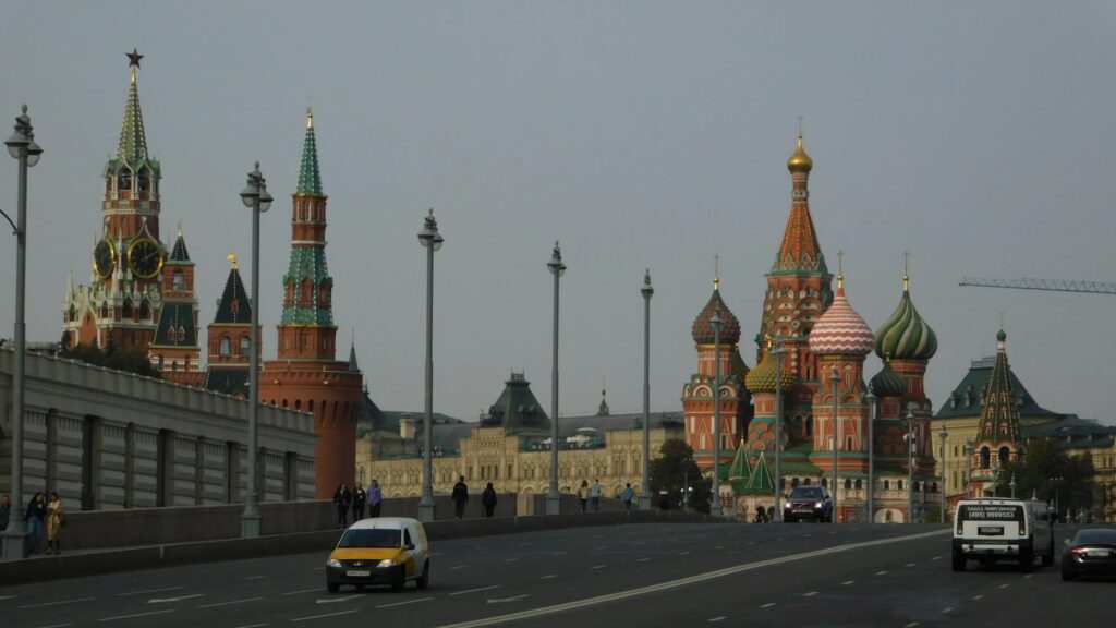 Picture of Russia's infamous red square