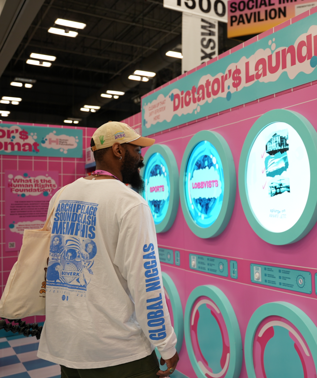 Step into the Dictator’s Laundromat in Story City