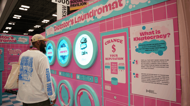 Step into the Dictator’s Laundromat in Story City