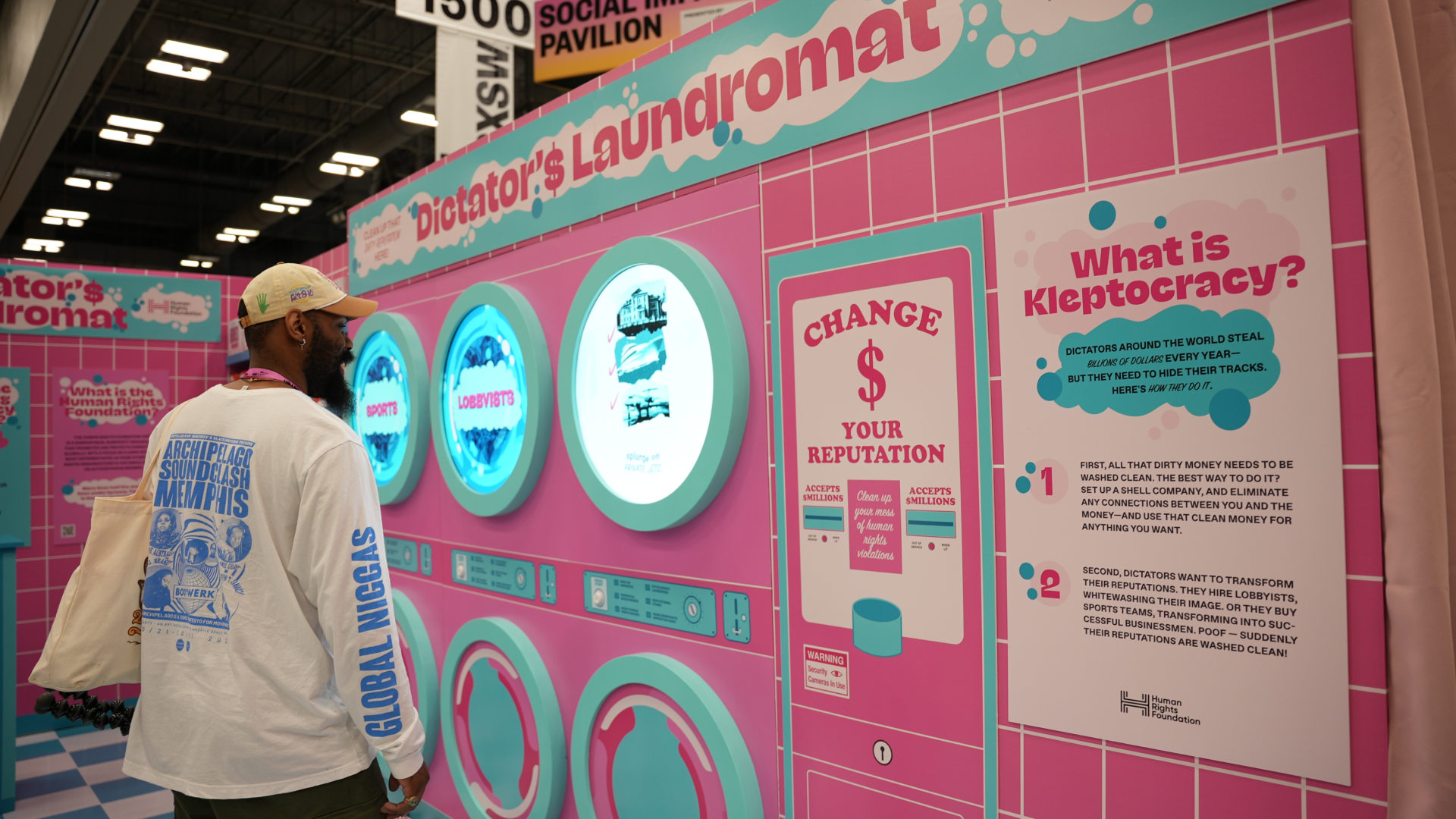 Step into the Dictator’s Laundromat in Story City