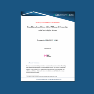 HRF-Sponsored Research Reveals Western Funding Ties to China’s State-Backed AI Labs