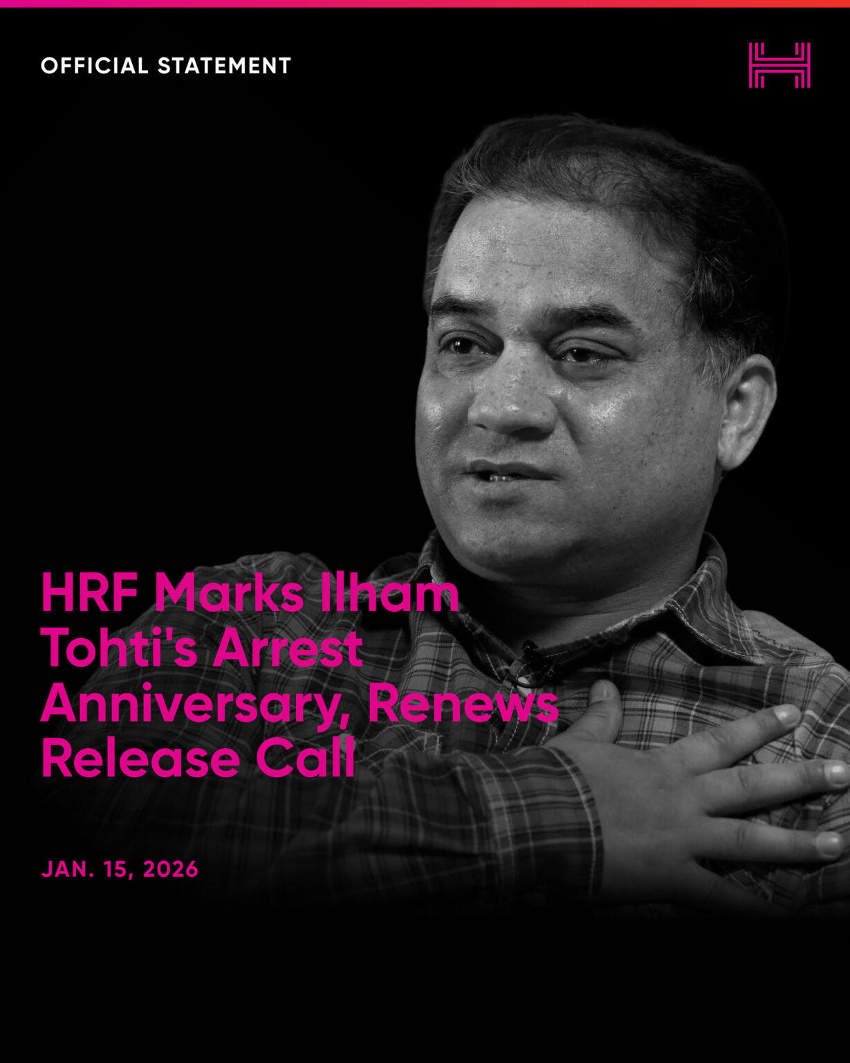 Ilham Toti arrest Anniversary