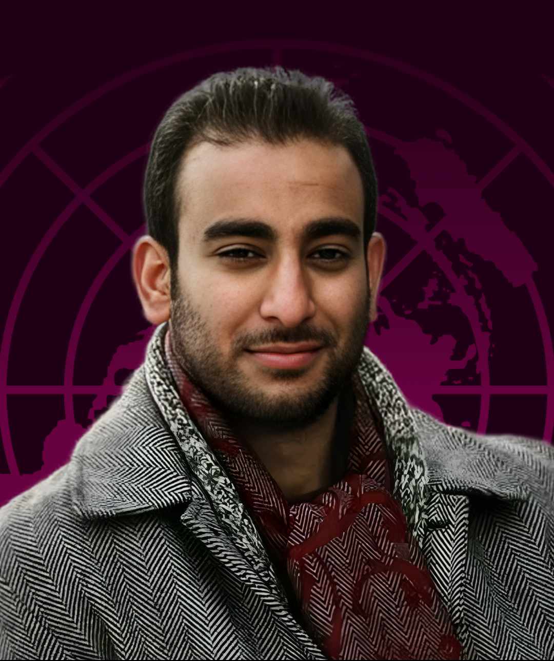 Portrait of Kashmiri journalist Irfan Mehraj, whose arbitrary detention in India is the subject of a UN human rights petition.