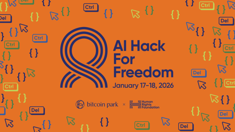 HRF sponsors AI Hack for Freedom in Austin, TX, Jan. 17-18