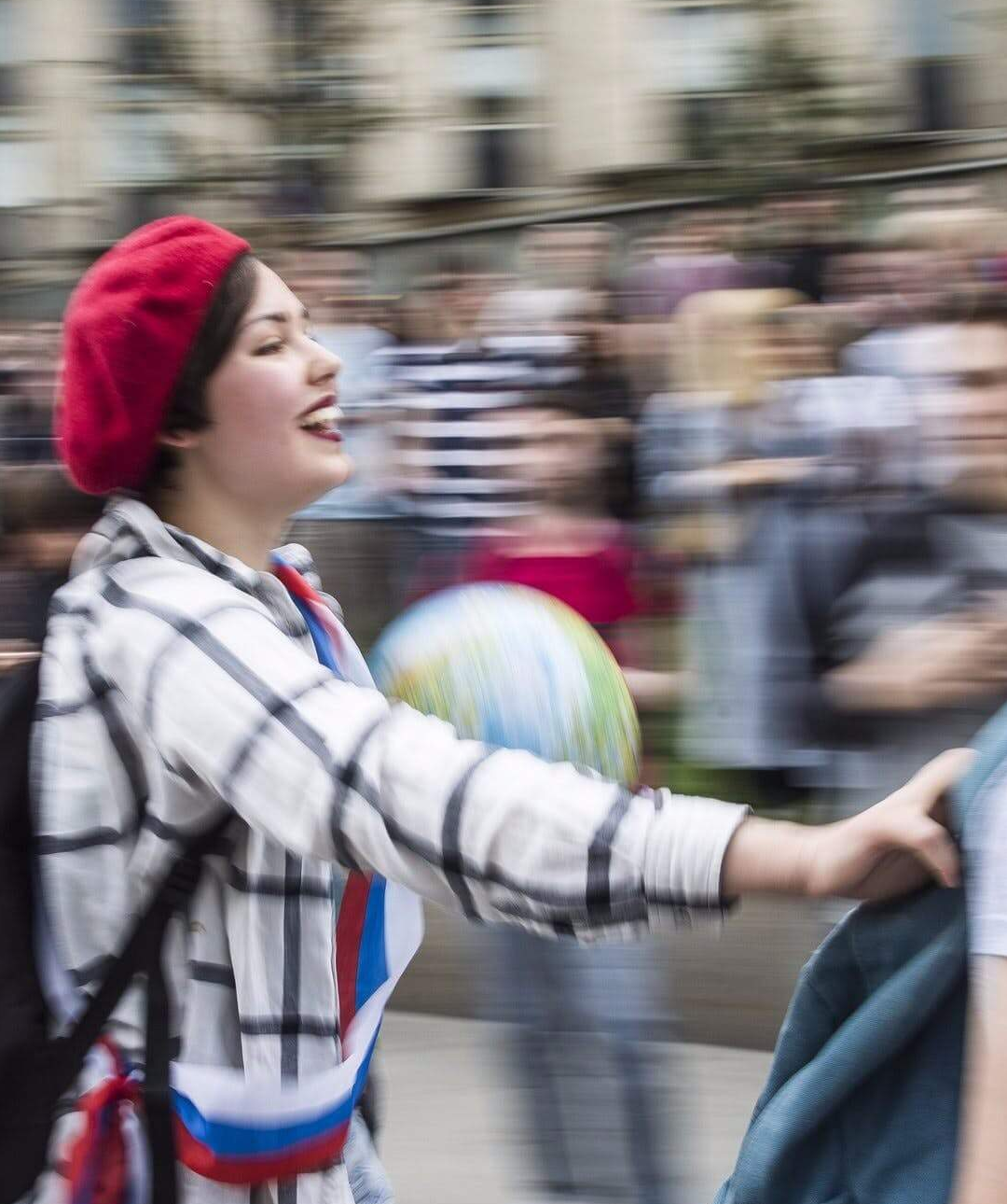 Russia tried to stop us from protesting