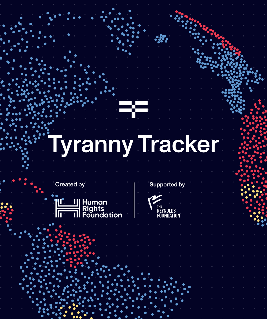 Tyranny Tracker Landing Page