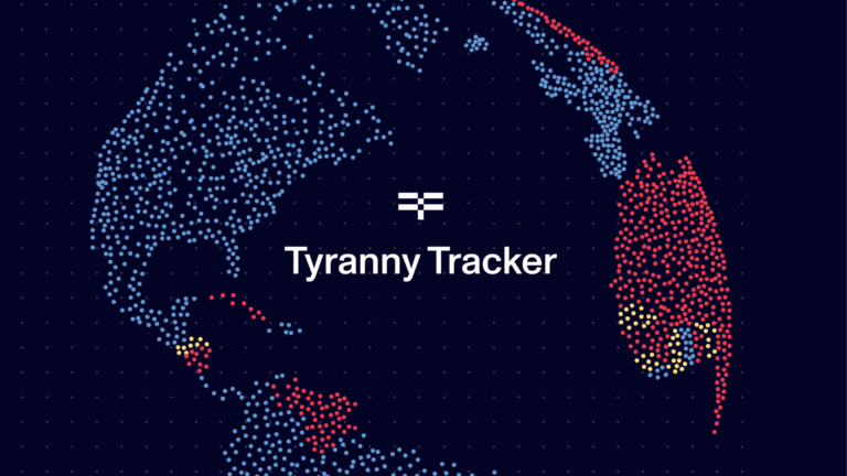 HRF announces the launch of the Tyranny Tracker, a new democracy index