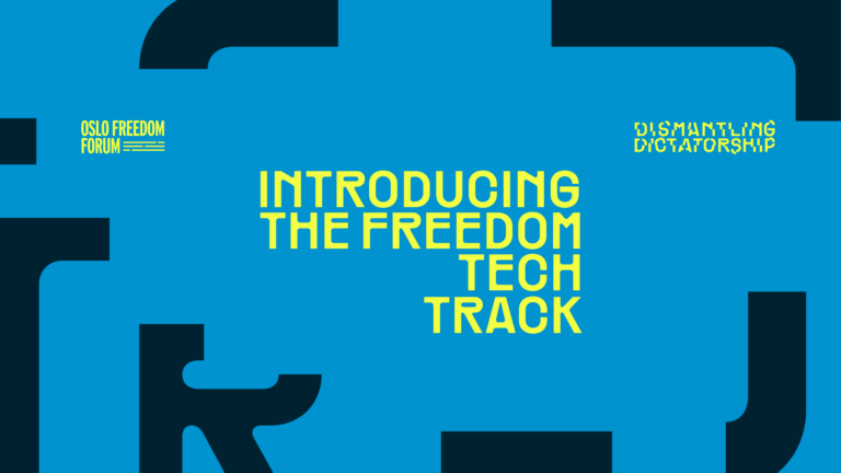 Announcing the Freedom Tech Track