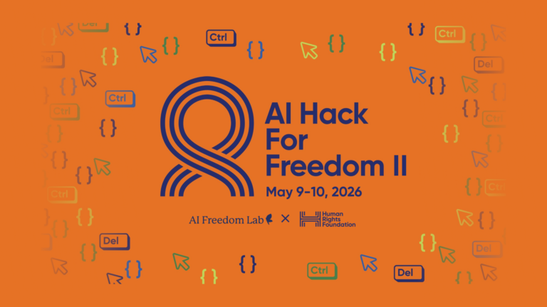 Latest Web Header - HRF Sponsors Second Edition of AI Hack for Freedom in Nashville, TN, May 9–10 - V1