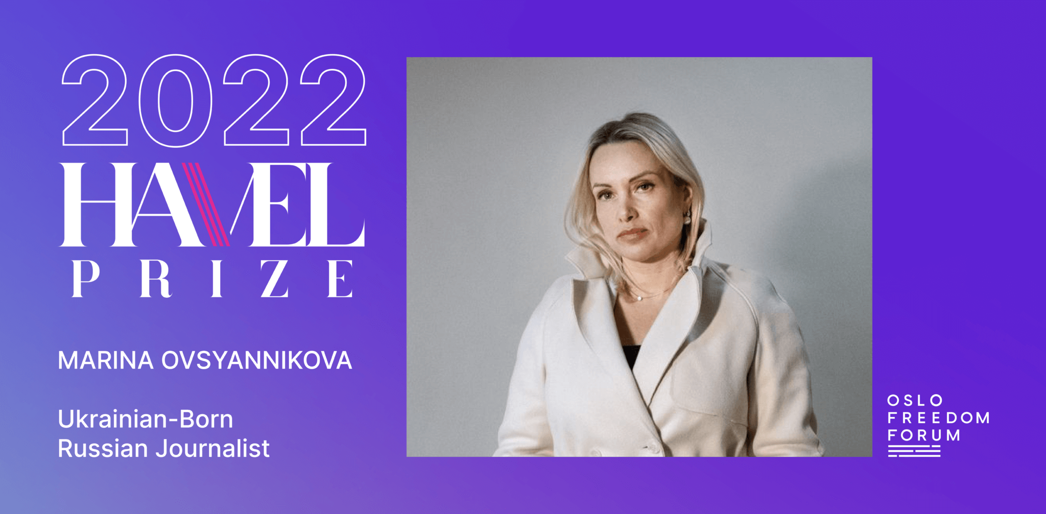 HRF Announces the 2022 Havel Prize Laureates