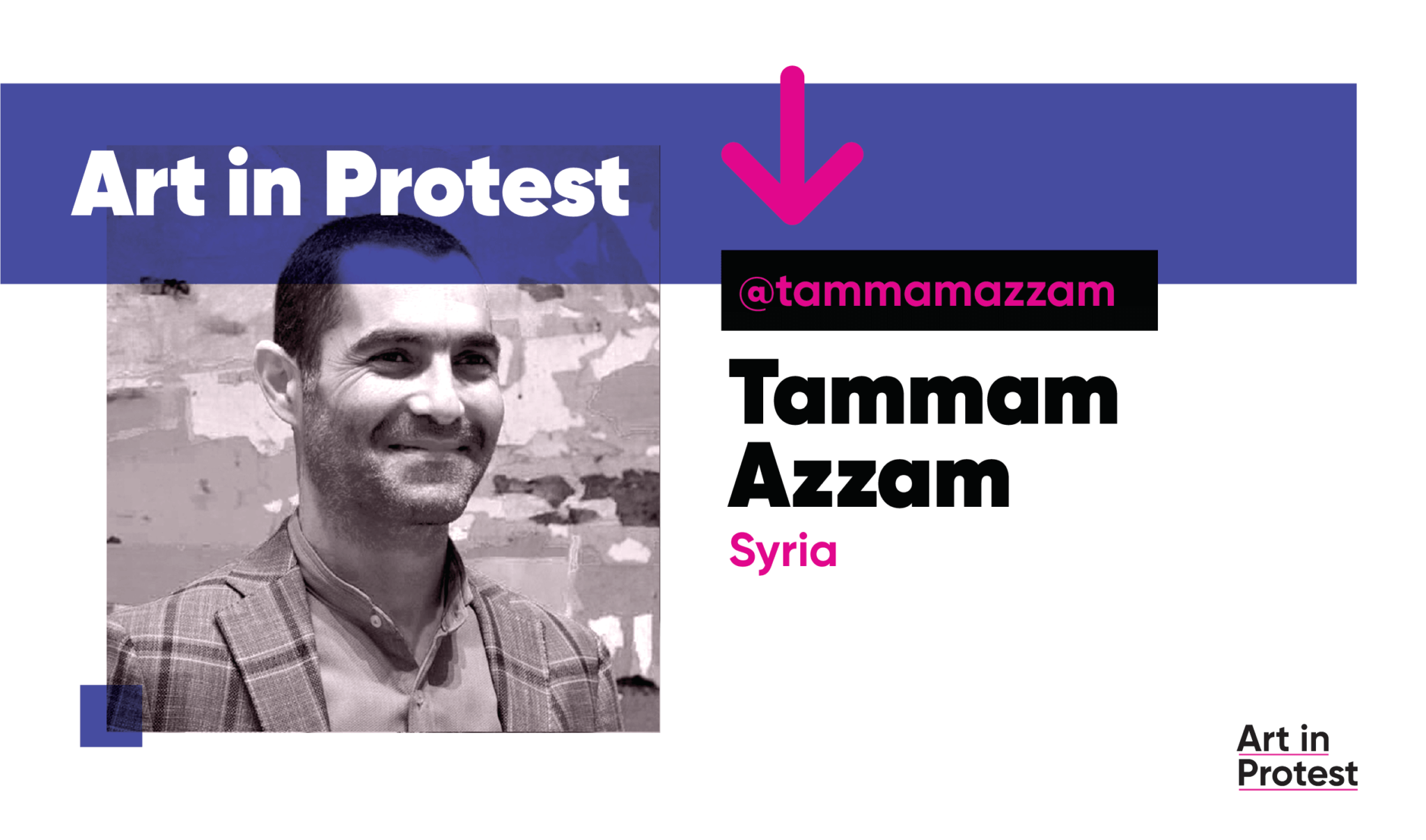 HRF Announces Tammam Azzam and Khalid Albaih as Art in Protest Artists-in-Residence
