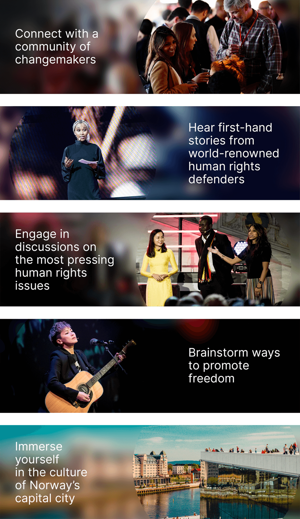 Announcing the 2022 Oslo Freedom Forum Theme: Champion of Change