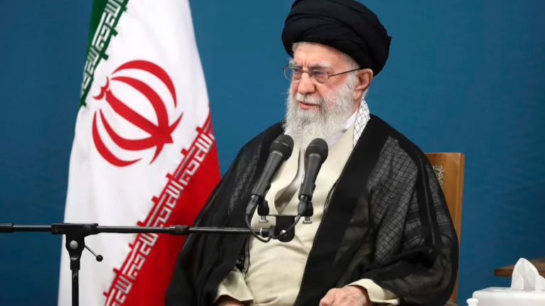 An Iranian writer is sentenced to 12 years after tweeting a dot at the supreme leader