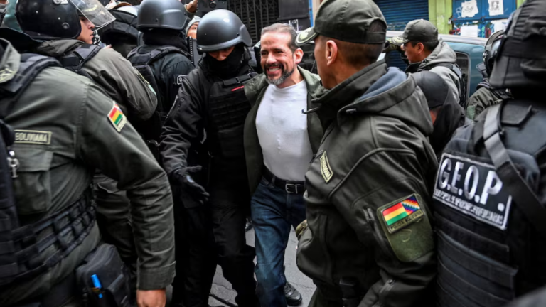 Jailed Bolivian right-wing governor Camacho is granted house arrest