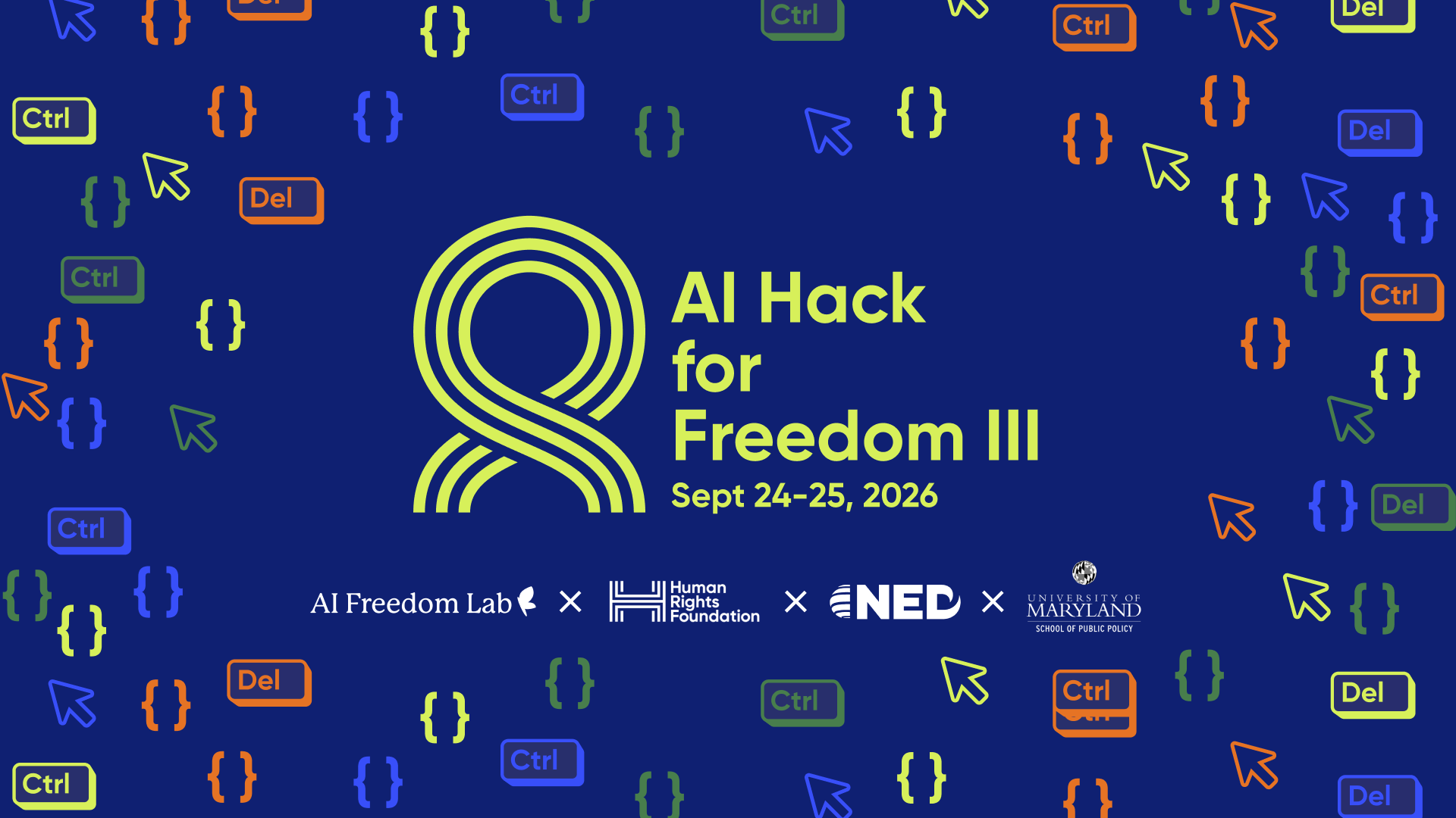 HRF Co-sponsors AI Hack for Freedom III in Washington, D.C., Sept. 24–25
