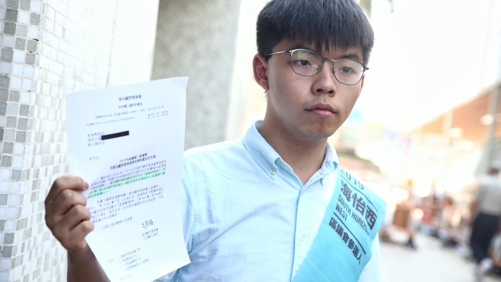 Joshua Wong: A Boy, A Ballot, A Cell