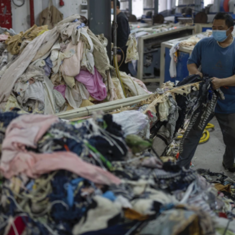 26 million tons of clothing end up in China’s landfills each year, propelled by fast fashion